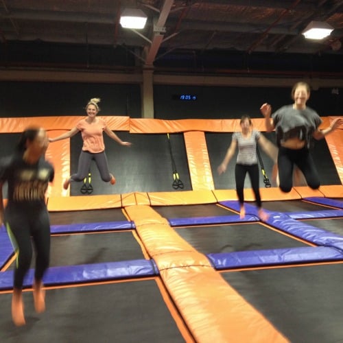 Class Report: The Glow tries a trampoline fitness class