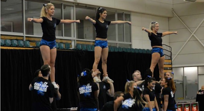 Cheerleader Cheek Shots