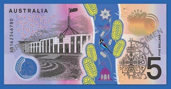 new $5 note