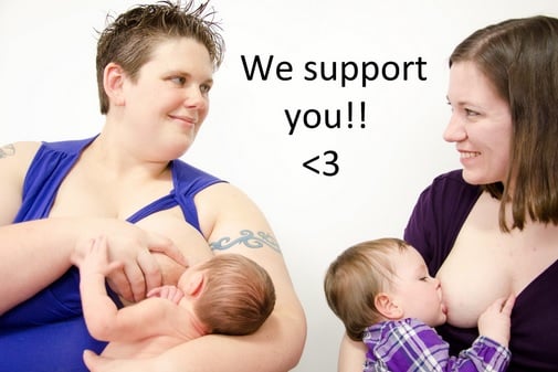 Did you struggle with breastfeeding, bottle-feeding or both? 