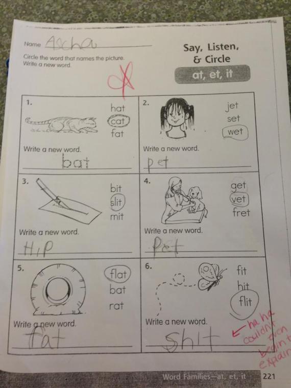Check out these absolutely hilarious funny homework answers from kids.
