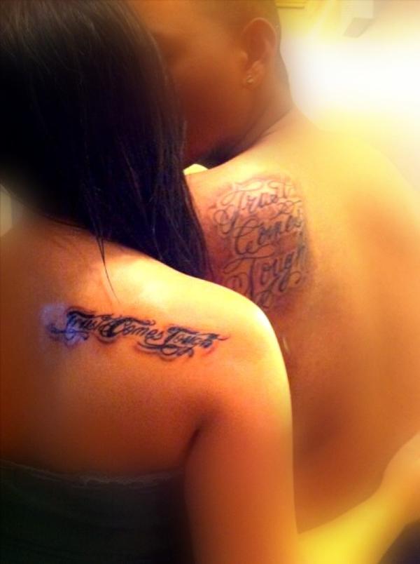 cute tattoos | Tumblr | Couple tattoos, Tattoos, Wing tattoos on back