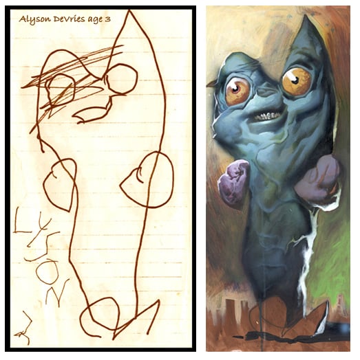 The Monster Engine brings children's artworks to life