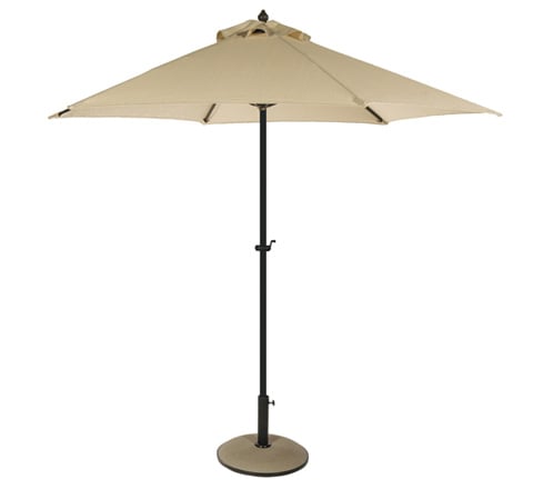 Garden parasols for summer shade