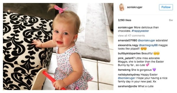 sonia kruger baby