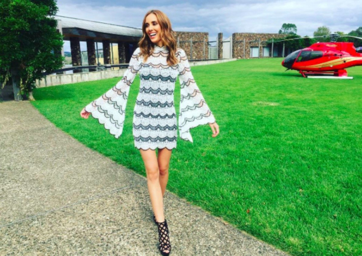 Logies 2014: Rebecca Judd admits wearing Spanx as she shows off sizzling  post baby body