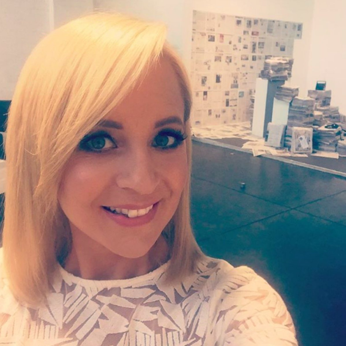 Carrie Bickmore Goes Brunette On The Project 