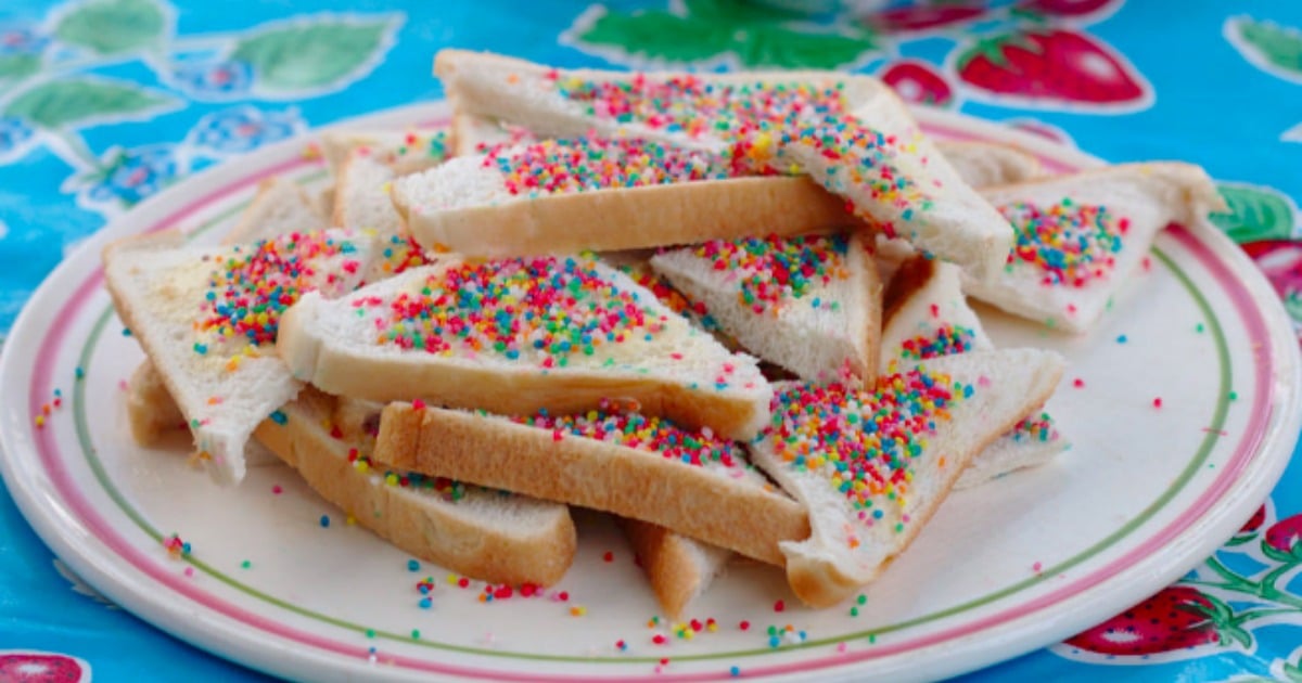 Fairy bread is not a 