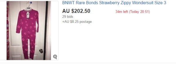 bonds strawberry wondersuit