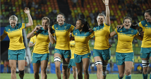 Rio sevens star Charlotte Caslick: 'She was just massive - heavier