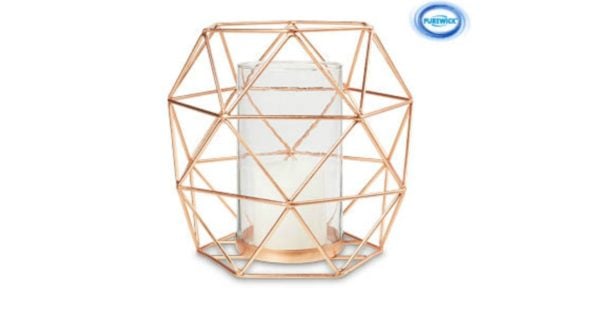 Aldi geometric candle holder