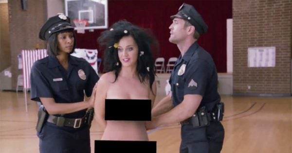 Katy Perry Votes Naked In Hilarious Funny Or Die Video-5016