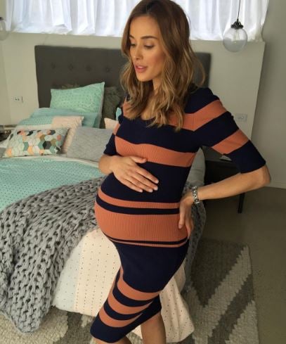 Rebecca Judd reveals secrets behind her super svelte post baby body just  three weeks after birth as she shares incredible comparison shots