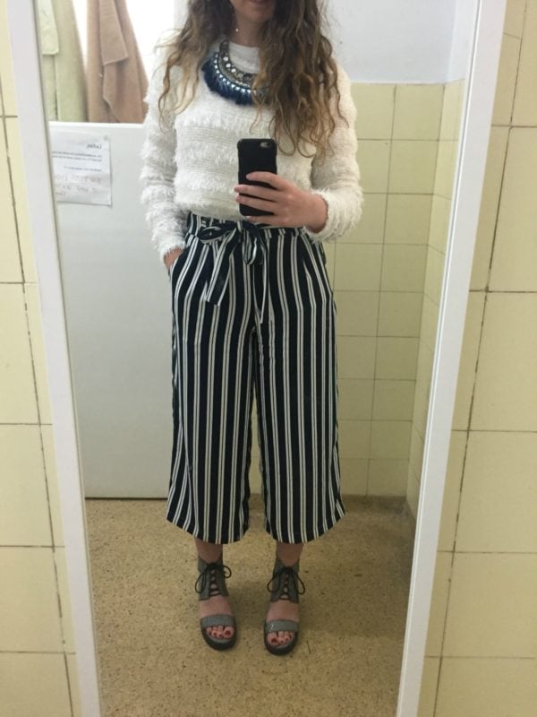 I'm a fashion fan - I tried Zara's high waisted pants in different