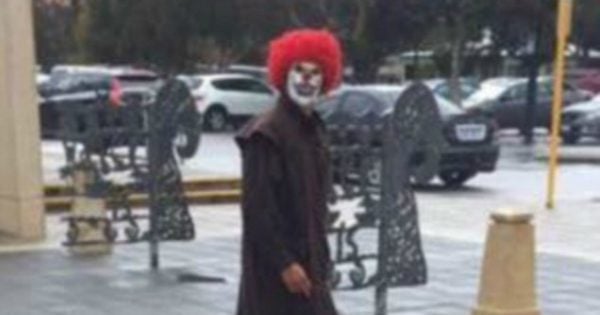 clown sightings australia