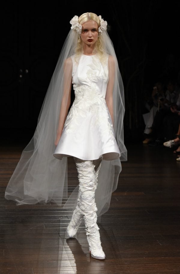 Mullet Wedding Dress