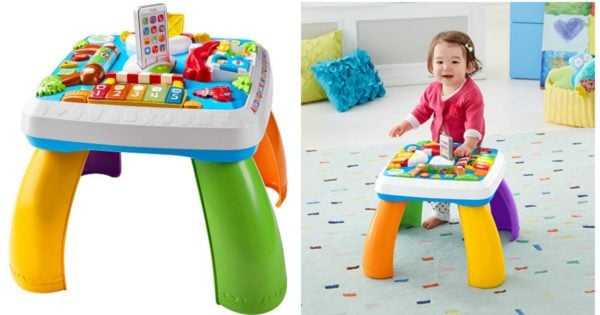 Fisher price laugh and learn hot sale around the town activity table