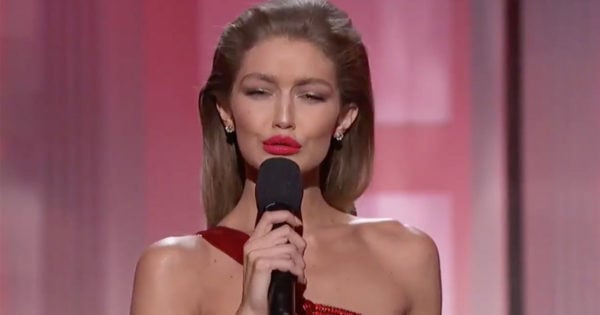 Gigi Hadid impression