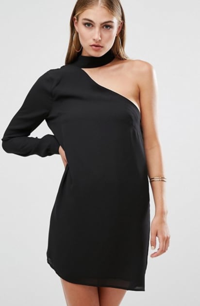 The flattering little black dress we're adding to cart.