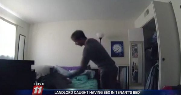 Landlord Caught Having Sex In Tenant S Bed While He Was At Work