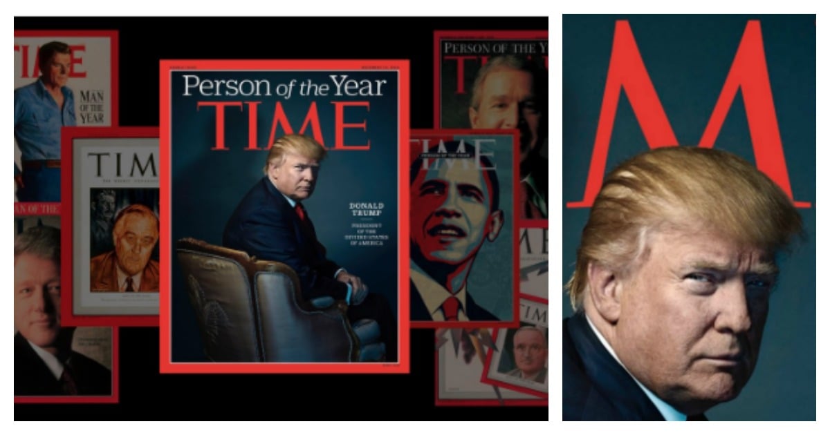 Time Magazine takes a dig at Donald Trump on their front cover. Forced ...