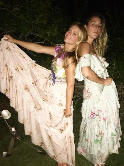bridesmaids choose their own dresses