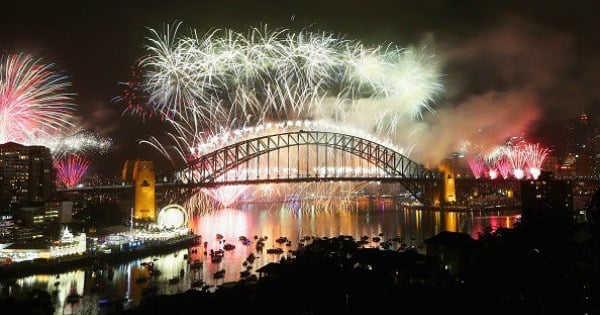 Where to watch New Year's Eve fireworks in Australia