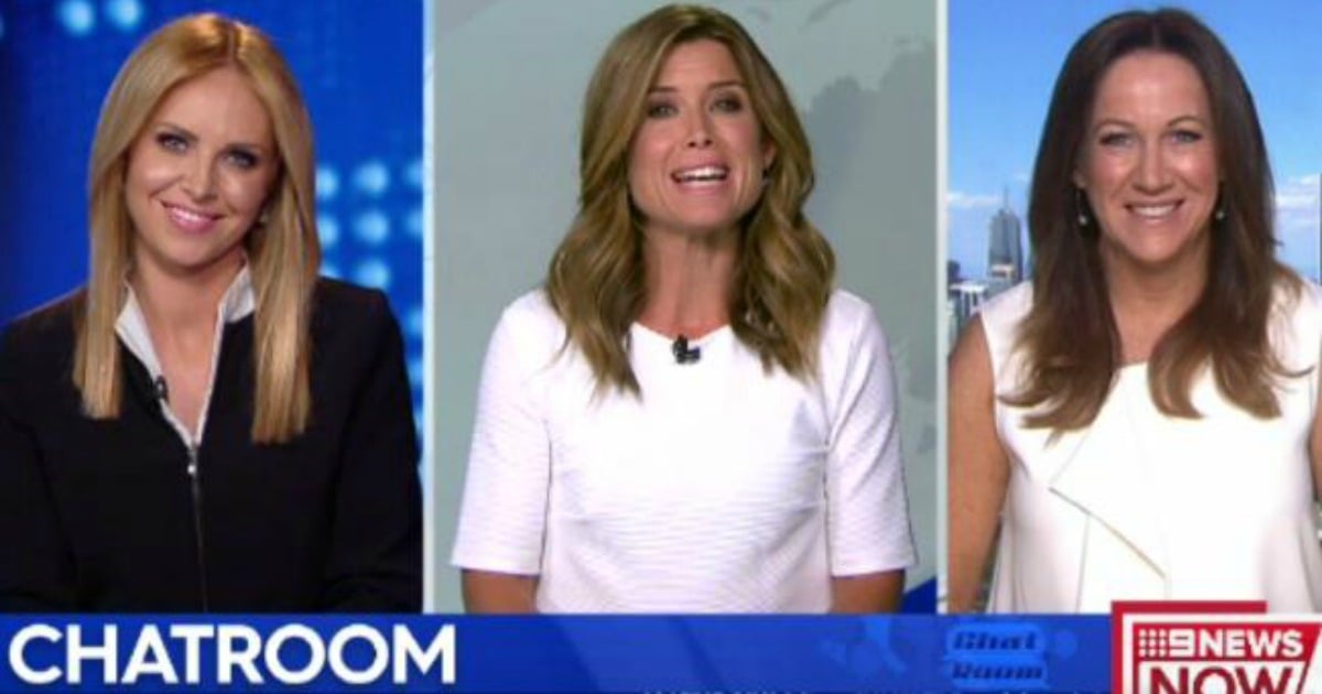 Presenters in the newsreader white outfits video have responded.