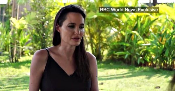 angelina jolie speaks about divorce