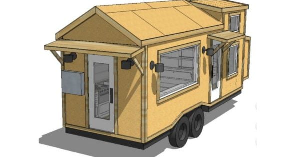 How much does it cost  to build  a tiny  house  