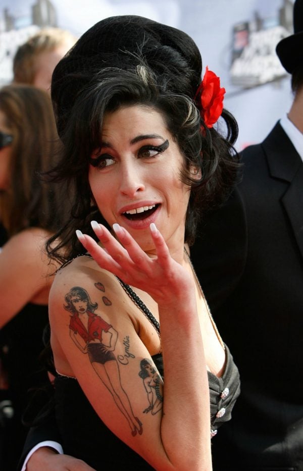 Best 70 Amy Winehouse Fan Tattoos  Amy winehouse Amy winehouse songs Fan  tattoo