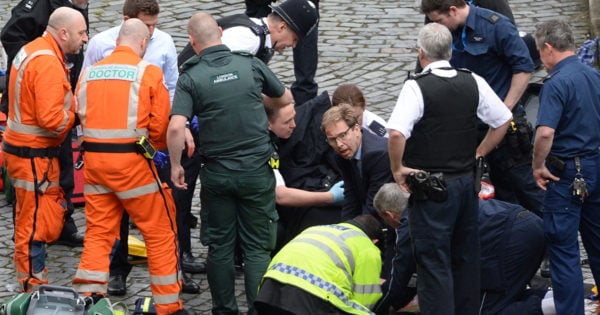 MP helps terror attack