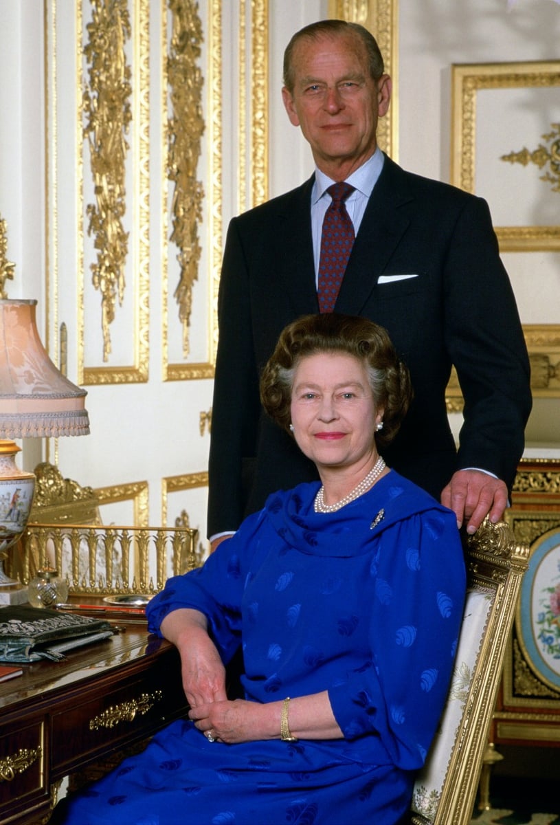 Znalezione obrazy dla zapytania queen elizabeth ii and prince philip 1987