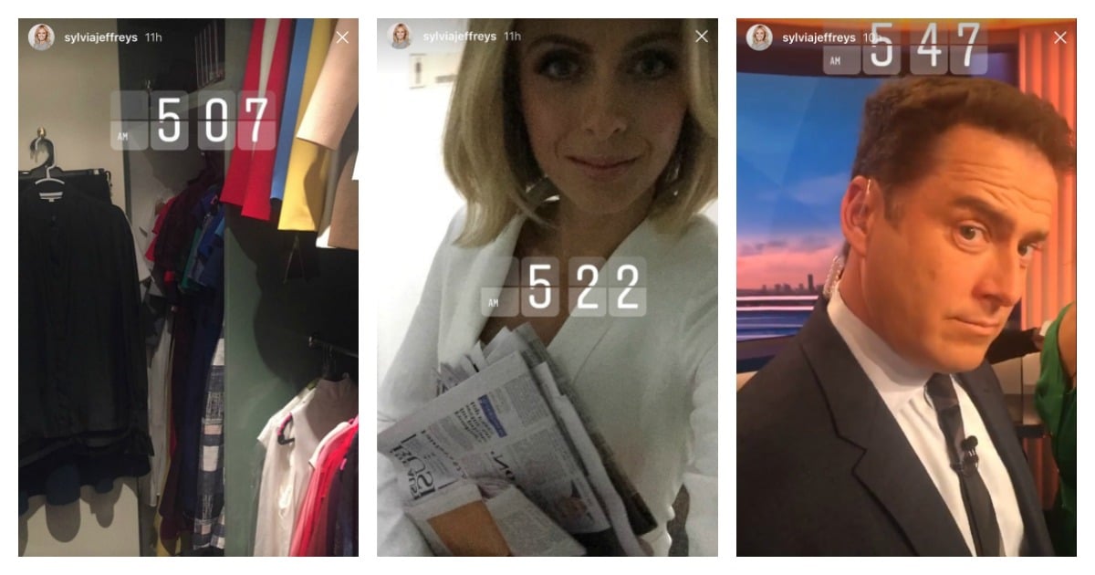 sylvia jeffreys morning routine