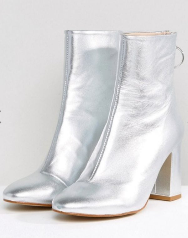 Everyone was wearing these $220 metallic boots at Fashion Week.