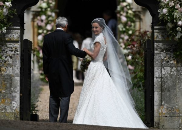 Pippa Middleton wedding dress details and pictures