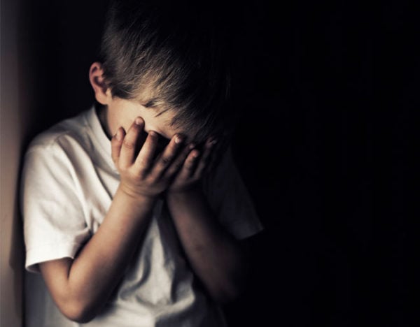 child abuse little boy