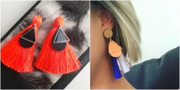 tassel earrings