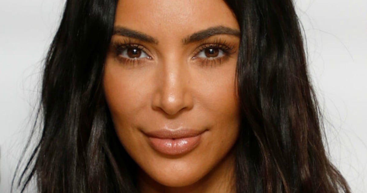 We can't fault Kim Kardashian's stance on photoshopping.