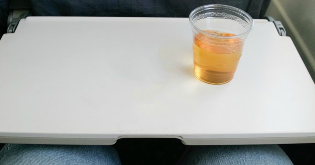 germs plane tray tables