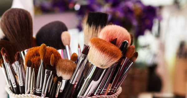 makeup brushes