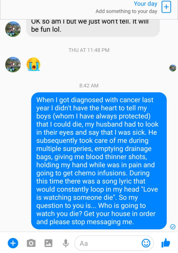 The Response To This Cheating Husband S Messages Goes Viral
