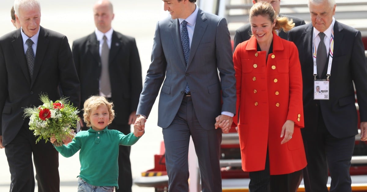 Justin Trudeau's son