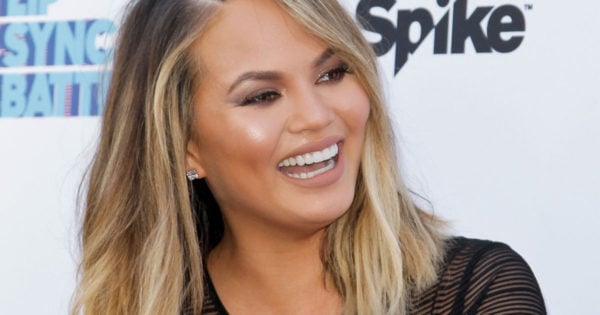 chrissy teigen laugh