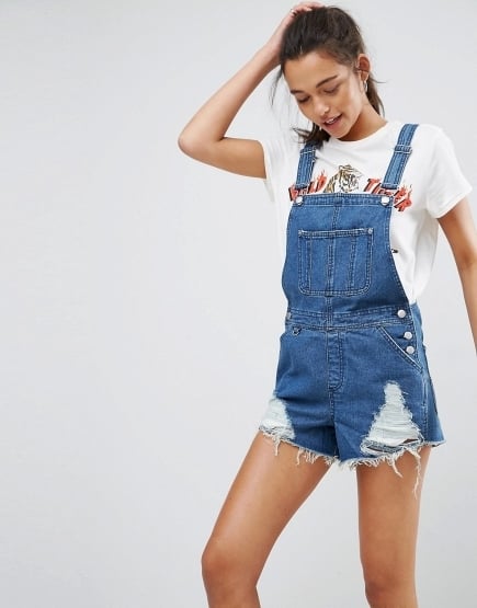 CULT BUY: Dungarees are the denim item you need in your wardrobe.
