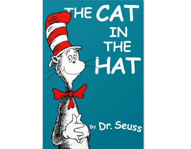 The Cat in the Hat ($13.95) By Dr Seuss.