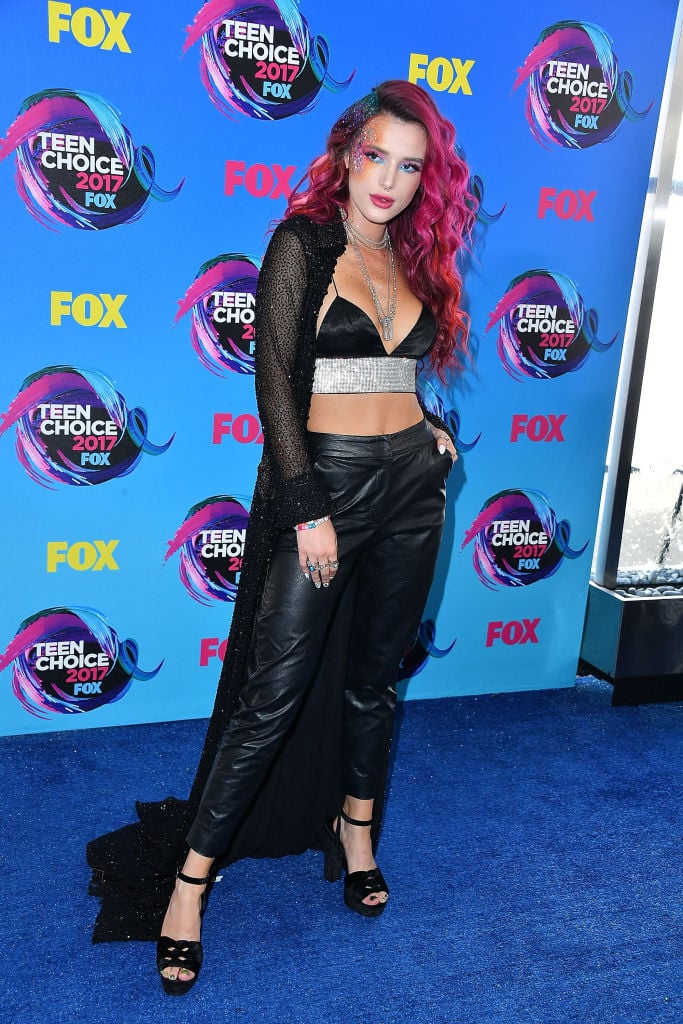 Bella Thorne at the Teen Choice Awards 2017