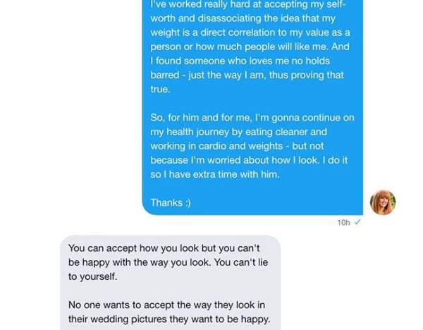 trainer bride convo
