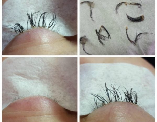 real eyelash extensions