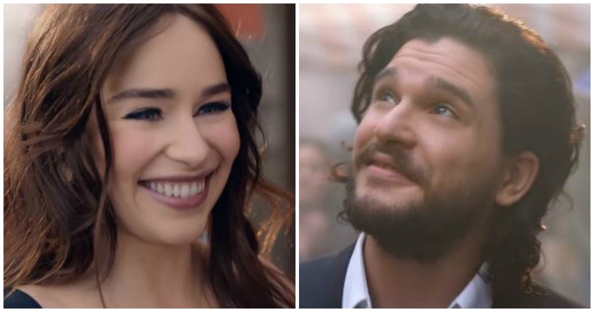 Kit Harington Emilia Clarke Ad Destroys Everything We Know